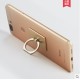 Portable Universal Metal Finger Ring Phone Holder - 360° Rotating Bracket for iPhone Samsung, Gold