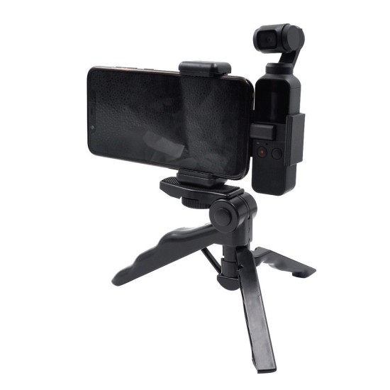 STARTRC For DJI OSMO Pocket Extended Camera Tripod Bracket Mount Phone Holder Accessory  black