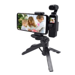 STARTRC For DJI OSMO Pocket Extended Camera Tripod Bracket Mount Phone Holder Accessory  black