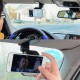 Universal 360 Car Clip Sun Visor Cell Phone Holder Mount Stand GPS Holder in Car Mobile Clip black