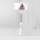 Xt10 Selfie Stick Wireless Bluetooth Selfie Stick Tripod With Remote Control Monopod Selfie Stick Shutter XT10 Selfie Stick-White