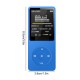 Bluetooth MP3 Music Player Lossless Portable Fm Radio External Ultra-thin Student MP3 Recorder Red