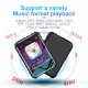 M16 Bluetooth Portable MP3 Player HIFI Sport Music Speakers MP4 Media FM Radio Recorder for Students English Learning 16 GB