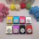 Mini Cube Mp3 Player Support Tf-card / Micro Sd Rechargeable Portable Key Music Player With Meatal Clip silver