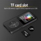 Mp3 Music Player Bluetooth Portable Mp4 Fm Radio External Ultra-thin Black