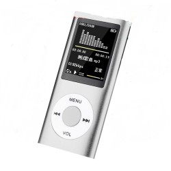 Music Player Radio HIFI Mp3 Player Digital LCD Screen Voice Recording FM Player Pink