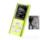 Music Player Radio HIFI Mp3 Player Digital LCD Screen Voice Recording FM Player green