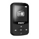 Ruizu X52 Mp3 Mp4 Music Player Wireless Bluetooth FM Recording for Student Sports Running Black