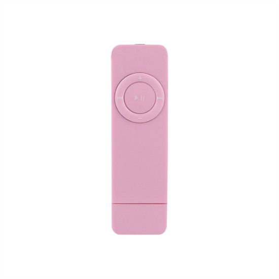 Usb In-line Card U Disk Duplicator Music Lossless Sound Music Media Mp3 Player Support Micro Tf-card Pink