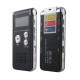 Voice Record Mini 8GB Digital Sound Audio Recorder Dictaphone MP3 Player black