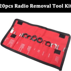 20pcs Car Radio Removal Tool Kit Auto Audio Cd Player DVD Navigation Interior Disassembly Repair Tool