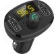 3.0 Wireless Bluetooth FM Transmitter Modulator Car Radio Adapter Car MP3 Player Dual USB Car Charger  BT23 (QC3.0) fast charge version