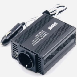 300W Car Power Inverter Converter DC12V to AC110V Adapter Dual USB Charging Port  European regulations