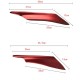 4Pcs Car Front Bumper Canard Lip Splitter Fin Body Spoiler Universal Modified Decoration  red