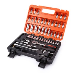 53pcs Torque Wrench Assembly Batch-head Automobile Motorcycle Industrial Application Maintenance Tool Ratchet Set