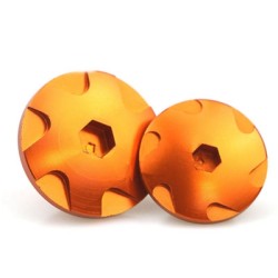 CNC Aluminium Engine Protective Protect Cover Engine Igntion Cover Plug for KTM DUKE390 13-16 Orange