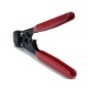 Cinch Clamp Tool for Fastening Stainless Clamps Ear Hose Clamps  Red black