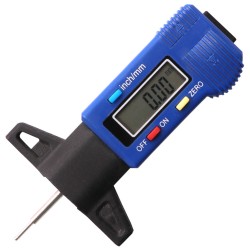 Digital Car Tire Tread Depth Gauge Meter Built-in Bluetooth Transmission Thickness Gauges Blue