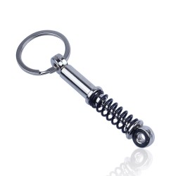 Piston Shock Absorber Shape Key Chain Decoration Key Chain Pendant black