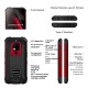 Conquest S16 Rugged Smartphone Ip68 Shockproof Waterproof Android Wifi Mobile Phones 8+128GB red