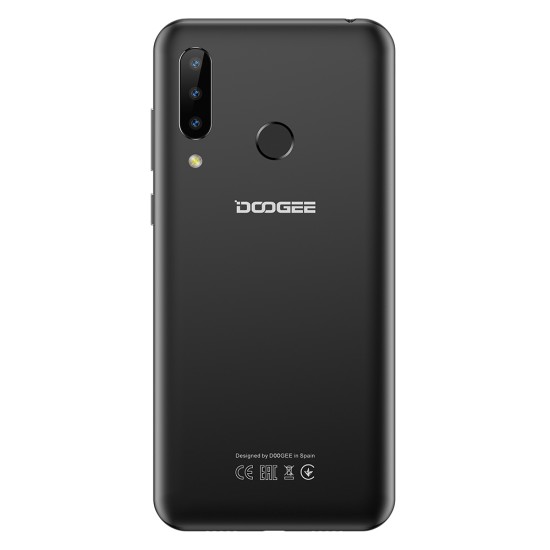 Doogee N20 4G Smartphone 6.3" Waterdrop Screen 4GB RAM 64GB ROM Octa Core 16MP Triple Rear Cameras 4350mAh Purple