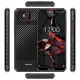 Oukitel K13 Pro Quad Core 6.41 inch 11000mAh Battery 8MP+16MP Camera 1560x720 Resolution 64GB+4GB Mobile Phone Smartphone Leather black