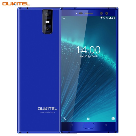 Oukitel K3 Pro Quad Core 5.5 inch 8000mAh Battery 5MP+13MP Camera 1440x720 Resolution 32GB+4GB Mobile Phone Smartphone Blue