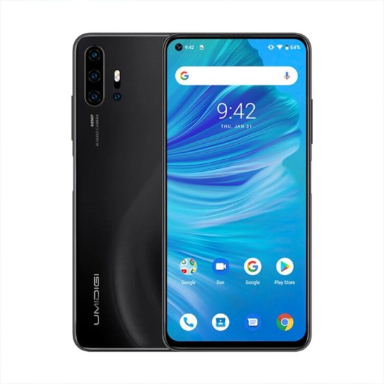 UMIDIGI F2 Android 10 6.53"FHD+6GB 128GB 48MP Smartphone black