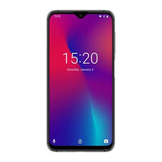 UMIDIGI One Max 4G Phablet Phone - Android 8.1, 6.3 Inch Display, 4GB RAM, 128GB ROM, 4150mAh - Aurora  Black (EU Version)