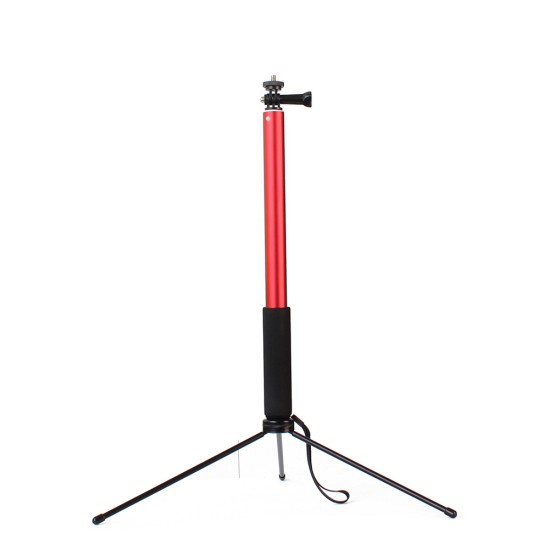 3 in 1 LED Ring Light Photo Photography Dimmable Video for Smartphone with Tripod Selfie Stick & Phone Holder Red 26CM