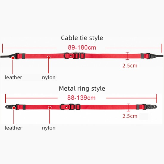 Adjustable Shoulder Neck Camera Strap for SLR Camera, Micro SLR Camerae Card Machine light grey