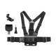 Chest Band Strap and Multi-function Expansion Adapter Mount for DJI Osmo Pocket Gopro black