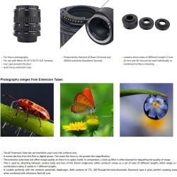 Extnp Auto Focus Macro Extension Tube Set for Nikon AF AF-S DX FX SLR Cameras  Nikon adapter ring