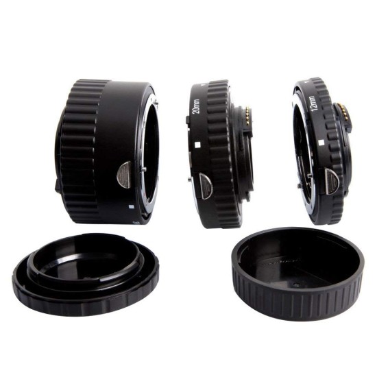 Extnp Auto Focus Macro Extension Tube Set for Nikon AF AF-S DX FX SLR Cameras  Nikon adapter ring