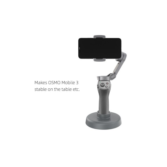 For DJI Osmo Mobile 3 Table Base Handheld Gimbal Base Stand Mount Accessories gray