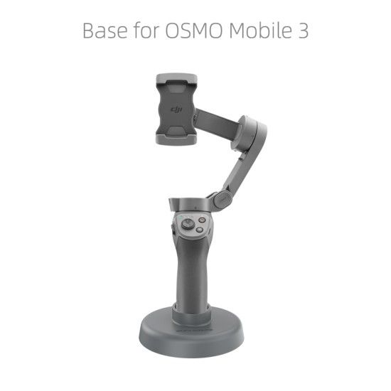 For DJI Osmo Mobile 3 Table Base Handheld Gimbal Base Stand Mount Accessories gray