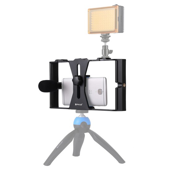 PULUZ Mobile Phone SLR Camera Photography Set for Live Broadcast Live blue