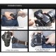 Waist Belt Strap Quick Release Mount Buckle Hanger Holder Clip for DSLR Camera black