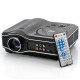 2100 Lumens DVD Projector with DVD Player Video Game Projector Beamer 400:1 Contrast UK Plug