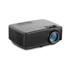 816 LED Projector 1200Lumens Home Entertainment Theater Home Use HD Mini Projector Support SD HDMI USB VGA white_European regulations