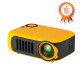 A2000 Mini Portable Digital Projector Home Use 720P High Definition Projector white_AU Plug