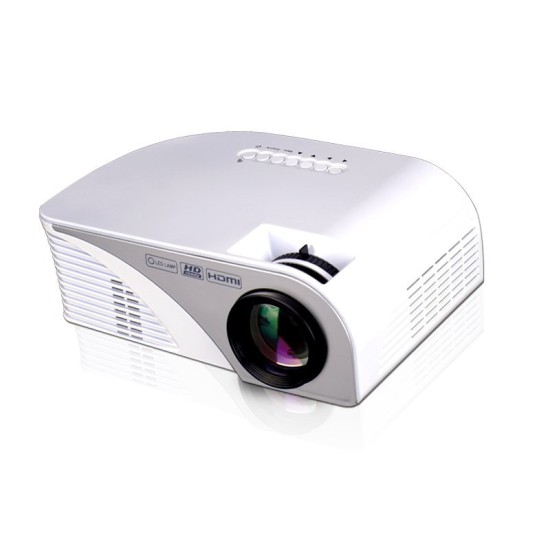 G8005B Mini Projector LED Beamer Home Cinema Projector Theater Projectors for Home Use Eaducation LCD TFT display System black_European regulations