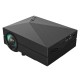 GM60 LCD LED Mini Projector 1080P Multi Screen HDMI VGA USB Video Portable Home Theatre black_EU Plug