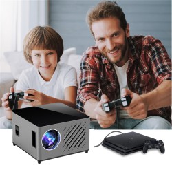 HD 1080p Projector Wireless Wifi Smart Portable Home Theater Cinema 2.4G Bluetooth Projector UK Plug