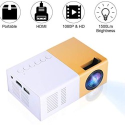 Mini Led Projector Mini Home Cinema Projector Portable Led Projector Hd 1080p Multimedia Player U.S. Plug