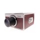 Paper DIY Projector Mini Smartphone Projectors Novelty Small Portable Brown