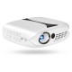 RD606 Home LED Mini Projector DLP Portable Projector for Mobile Phone white_UK Plug