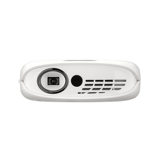 RD606 WiFi Android Smart LED Mini Projector DLP Home Projector white_EU Plug-Android version