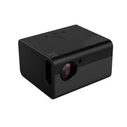 T10 Full HD 1080p Led Projector 7200 Lumens Miracast Wifi Mirroring Projector Bluetooth Speaker T10A black US Plug