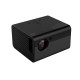 T10 Full HD 1080p Led Projector 7200 Lumens Miracast Wifi Mirroring Projector Bluetooth Speaker T10W black US Plug